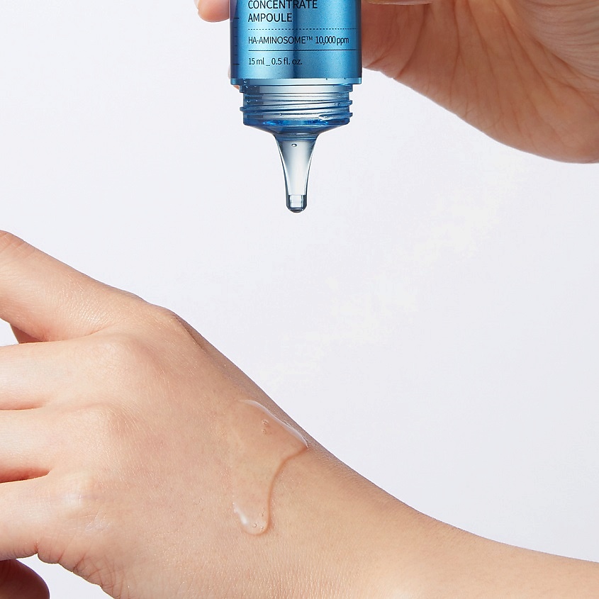 WELLAGE Концентрированный гель-сыворотка "Real Hyaluronic Concentrate Ampoule" – фото 4