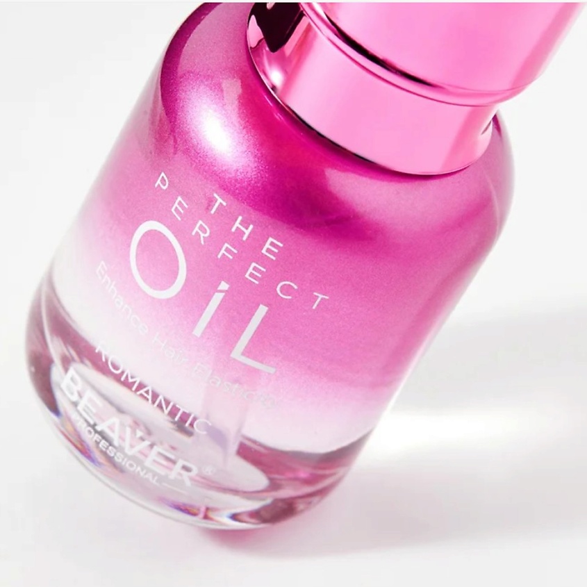 BEAVER Масло для укрепления волос парфюмированное THE PERFECT OIL-ROMANTIC - эластичность и защита – фото 6