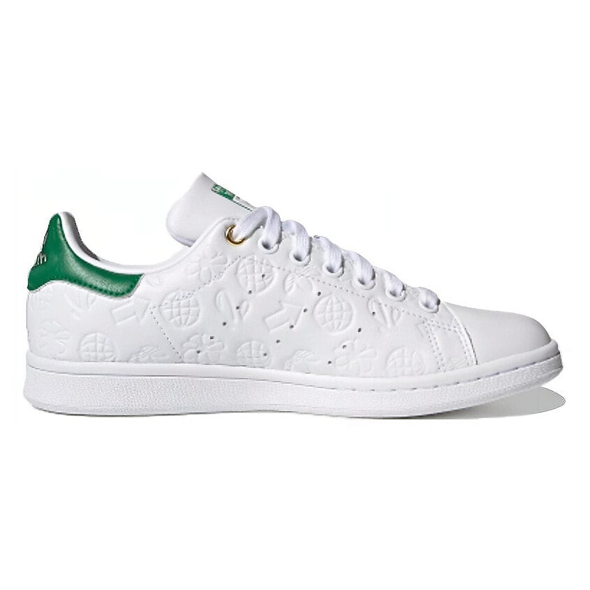 ADIDAS ORIGINAL Кроссовки Stan Smith Embossed Graphics White Green Women's – фото 3