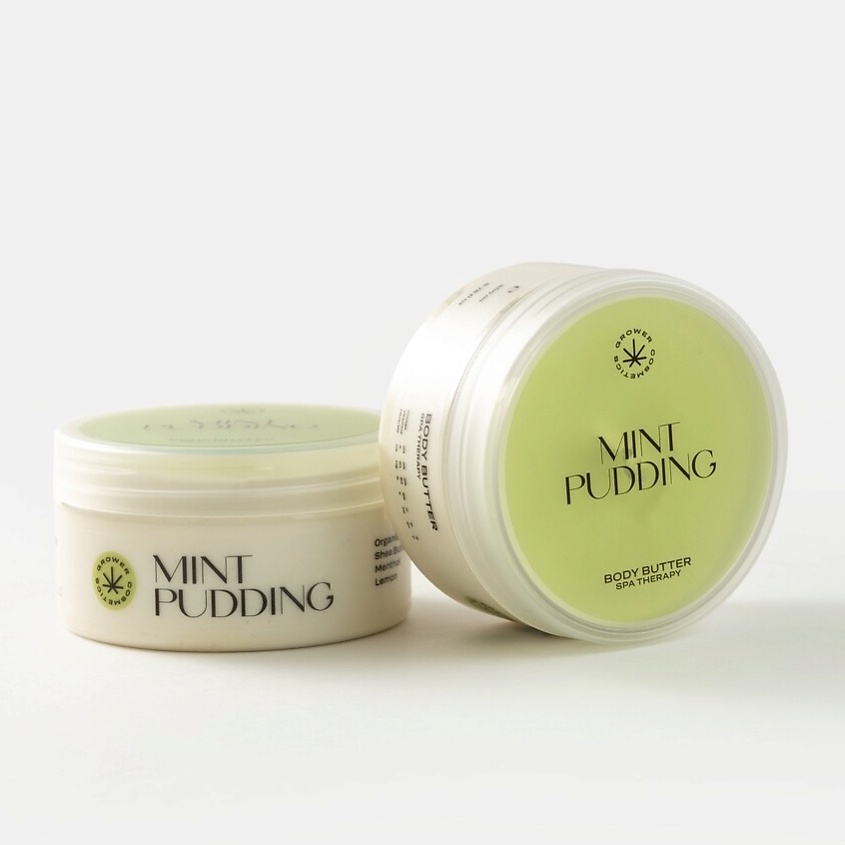 GROWER COSMETICS Масло для тела охлаждающее MINT PUDDING – фото 2