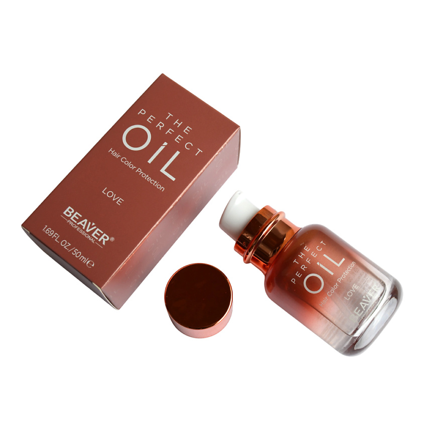 BEAVER Масло для питания волос THE PERFECT OIL-24K, парфюмированное для увлажнения и защиты цвета – фото 3