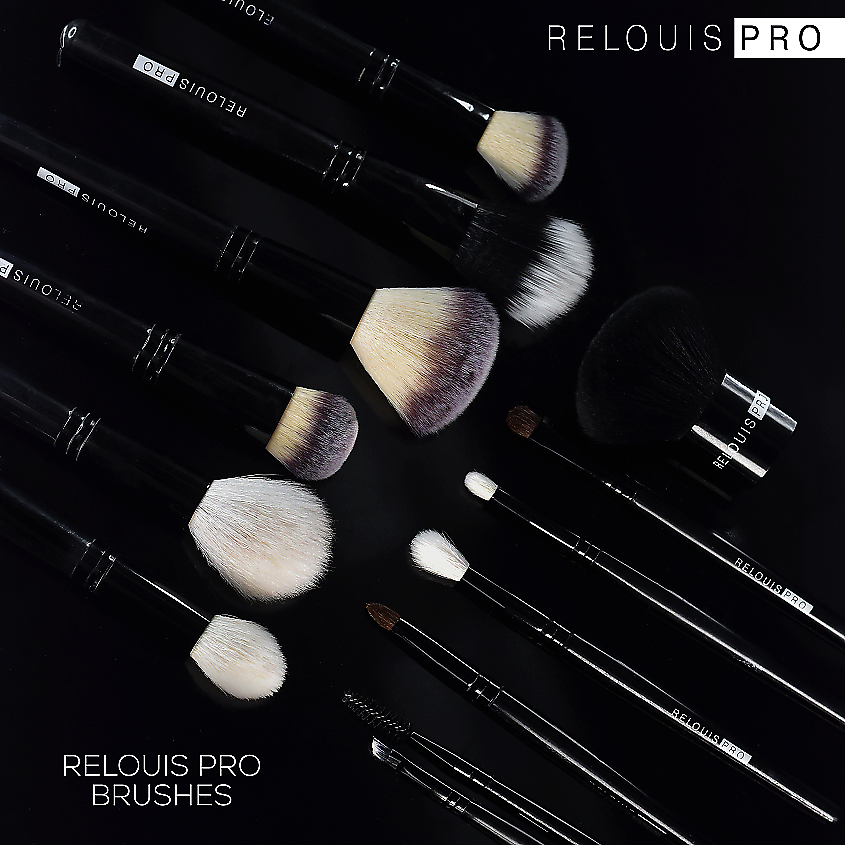 RELOUIS Кисть косметическая №9 для контурирования PRO Contouring Brush – фото 9