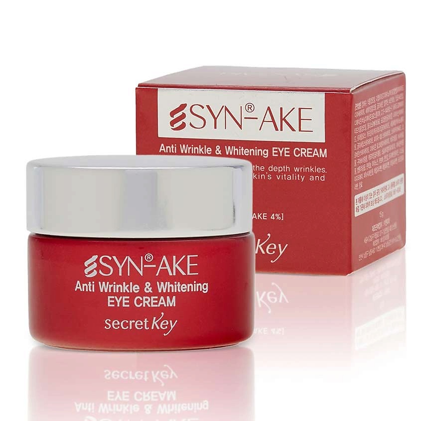 Secret Key Крем для век с пептидом змеиного яда SYN-AKE Anti Wrinkle & Whitening Eye Cream – фото 2