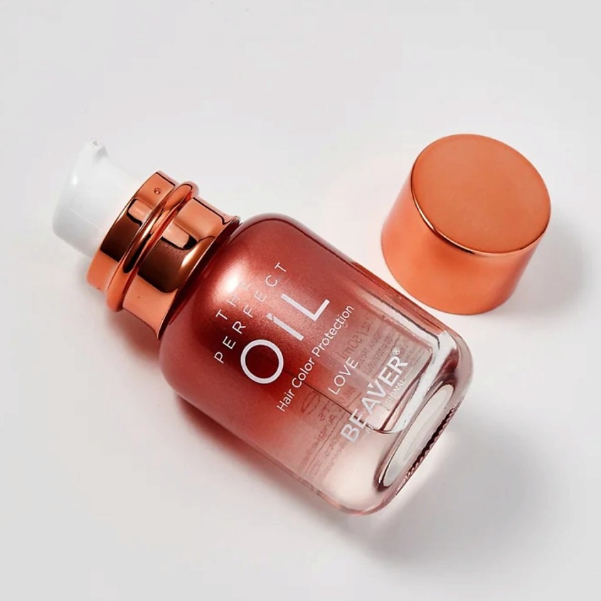 BEAVER Масло для питания волос THE PERFECT OIL-24K, парфюмированное для увлажнения и защиты цвета – фото 6