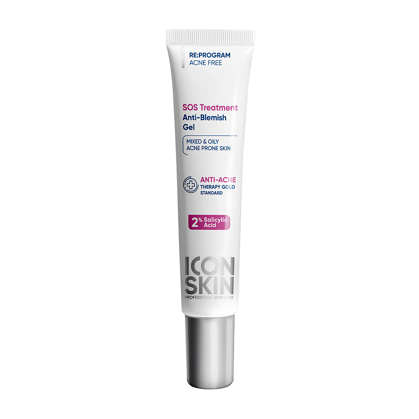 ICON SKIN Гель для точечного нанесения против воспалений SOS Treatment Anti-Blemish Gel – фото 1