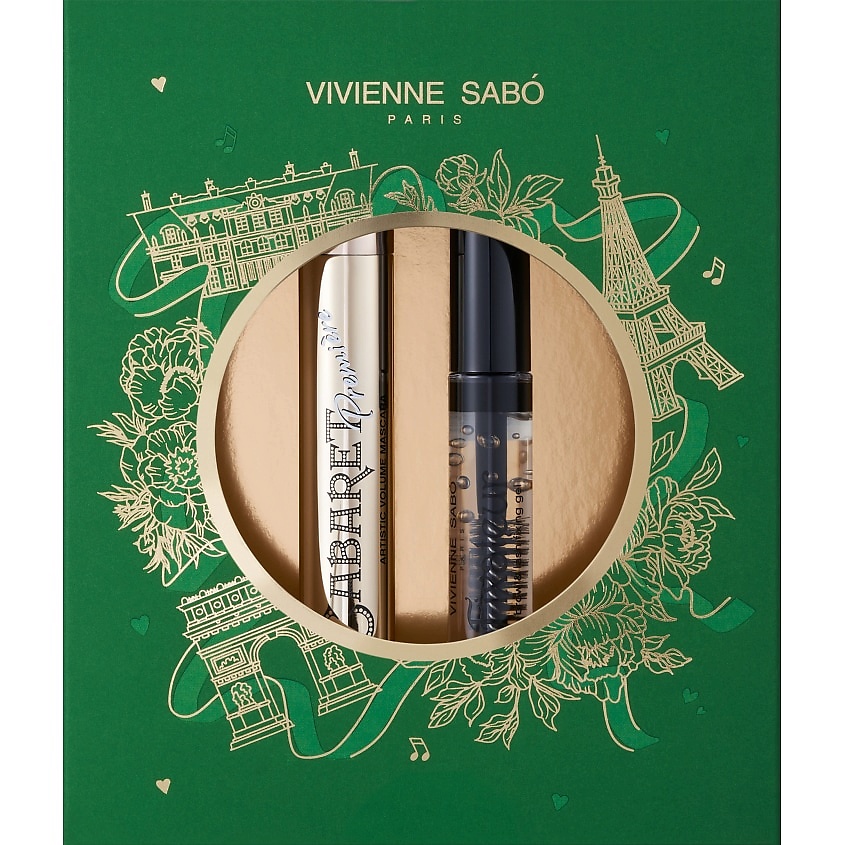 VIVIENNE SABO Подарочный набор тушь Cabaret premiere + гель для бровей Fixateur – фото 1