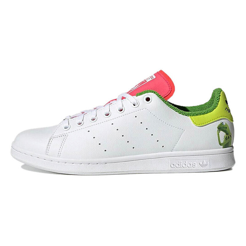 ADIDAS ORIGINAL Кроссовки Stan Smith The Muppets Kermit The Frog Pink Tongue – фото 2