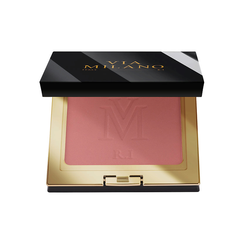 VIA MILANO Румяна для лица сияющие с витамином Е Blush Cheek Illuminating – фото 1