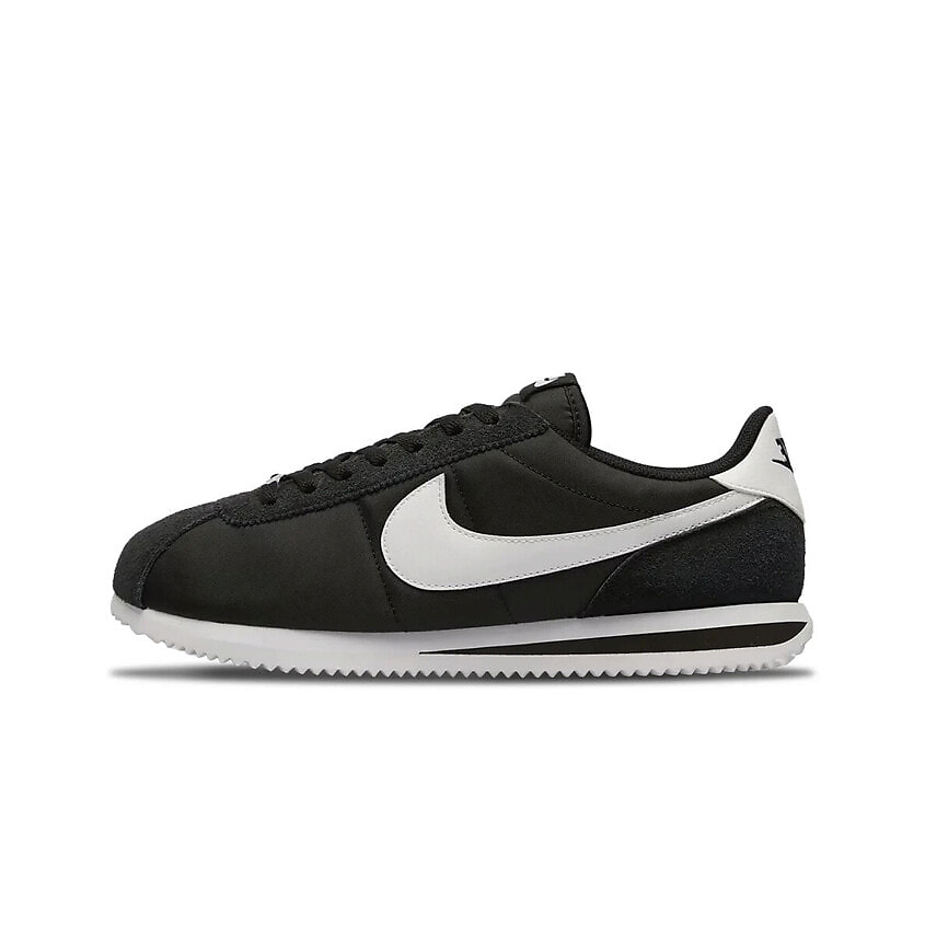 NIKE Кроссовки Cortez Textile "Black White" (HF0263-001) – фото 1