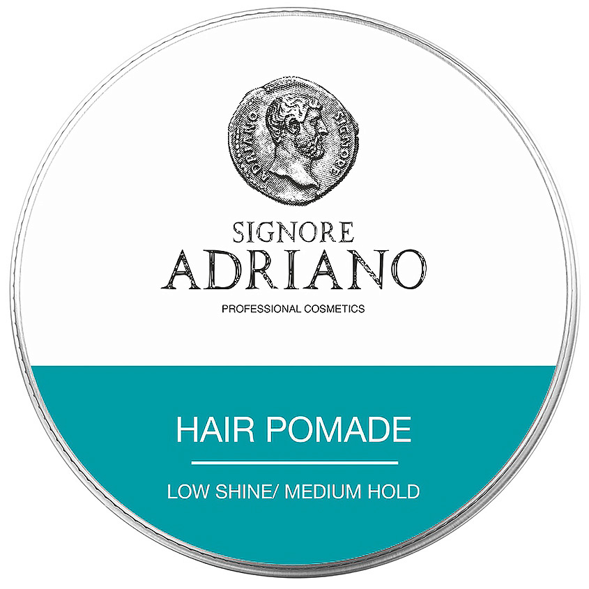 SIGNORE ADRIANO Помада для укладки волос на водной основе "Hair pomade medium" средняя фиксация – фото 2