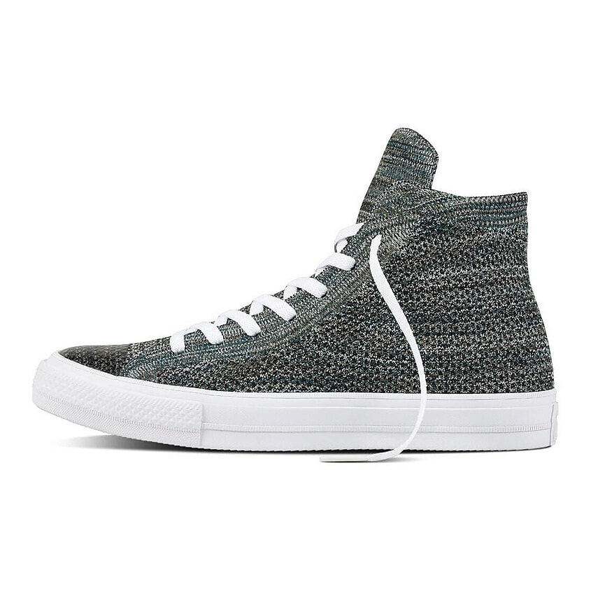CONVERSE Кроссовки Chuck Taylor All Star Nike X Flyknit High Dark Atomic Teal Igloo – фото 1