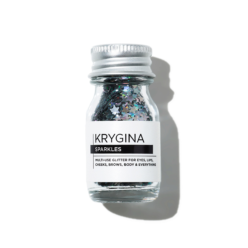 KRYGINA COSMETICS Глиттер для лица и глаз, блёстки для макияжа Sparkles, цвет: Pretty Stars – фото 1