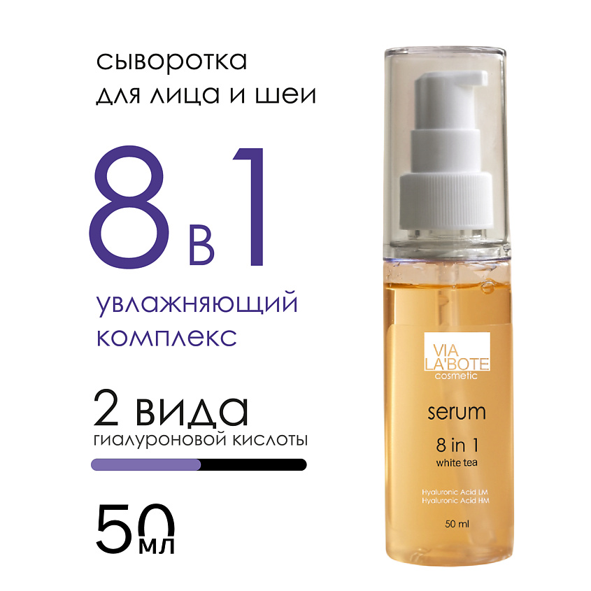 VIA LABOTE Сыворотка для лица 8 в 1 – фото 1
