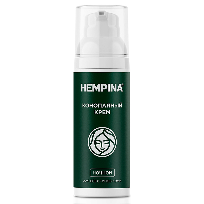HEMPINA Крем ночной на основе конопляного масла для нормальной кожи лица "Защита и увлажнение" – фото 2