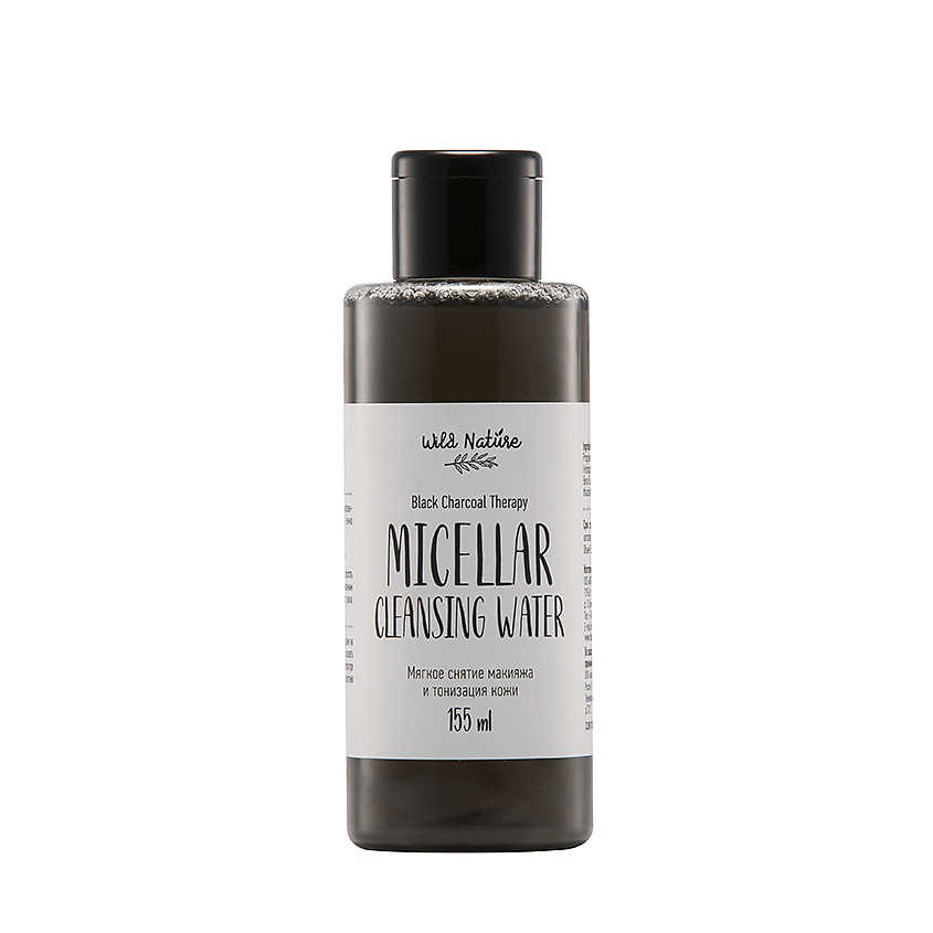 WILD NATURE Мицеллярная вода-тоник Black Charcoal Therapy – фото 2