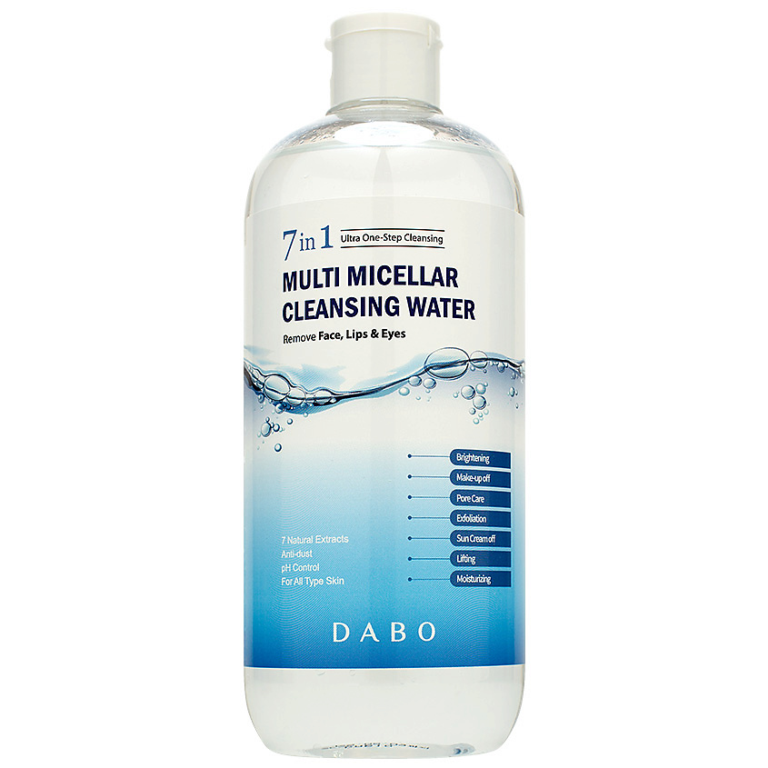 DABO Вода мицеллярная с растительным комплексом Multi Micellar 7 in 1 Cleansing Water – фото 2