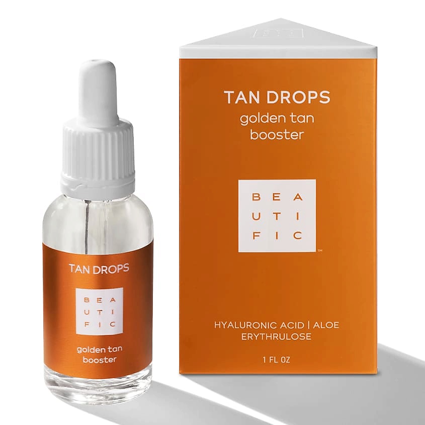 BEAUTIFIC Капли-концентрат для лица с эффектом загара Tan Drops – фото 1