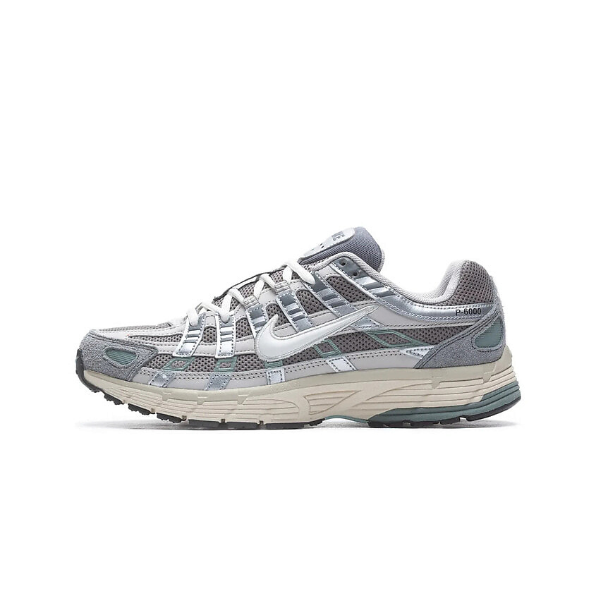 NIKE Кроссовки P-6000 "Flat Pewter Light Iron Ore" (FN7509-029) – фото 1