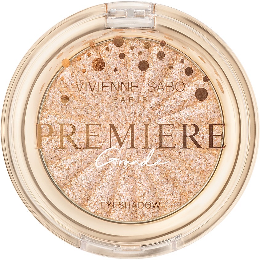 VIVIENNE SABO Моно тени для век сияющие Premiere Grande Eyeshadow – фото 1