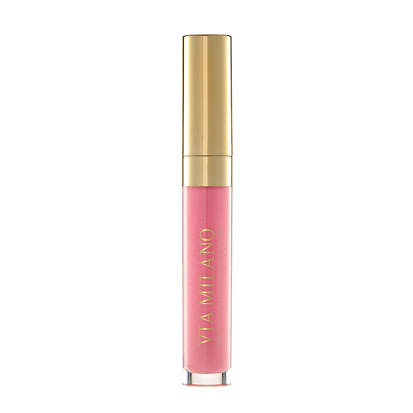 VIA MILANO Блеск для губ с 3D эффектом и витамином Е Shimmer Lip Gloss – фото 1