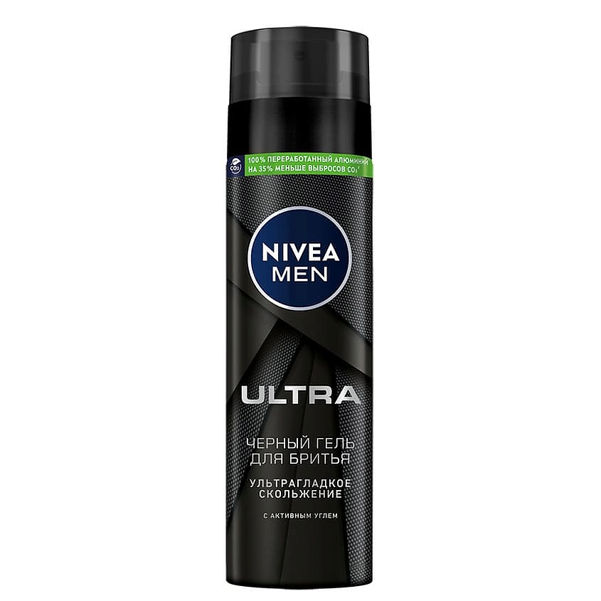NIVEA MEN Черный гель для бритья "ULTRA" – фото 1