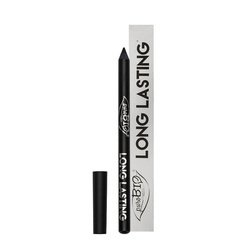 PUROBIO Карандаш для глаз LONG LASTING, 01L черный – фото 2