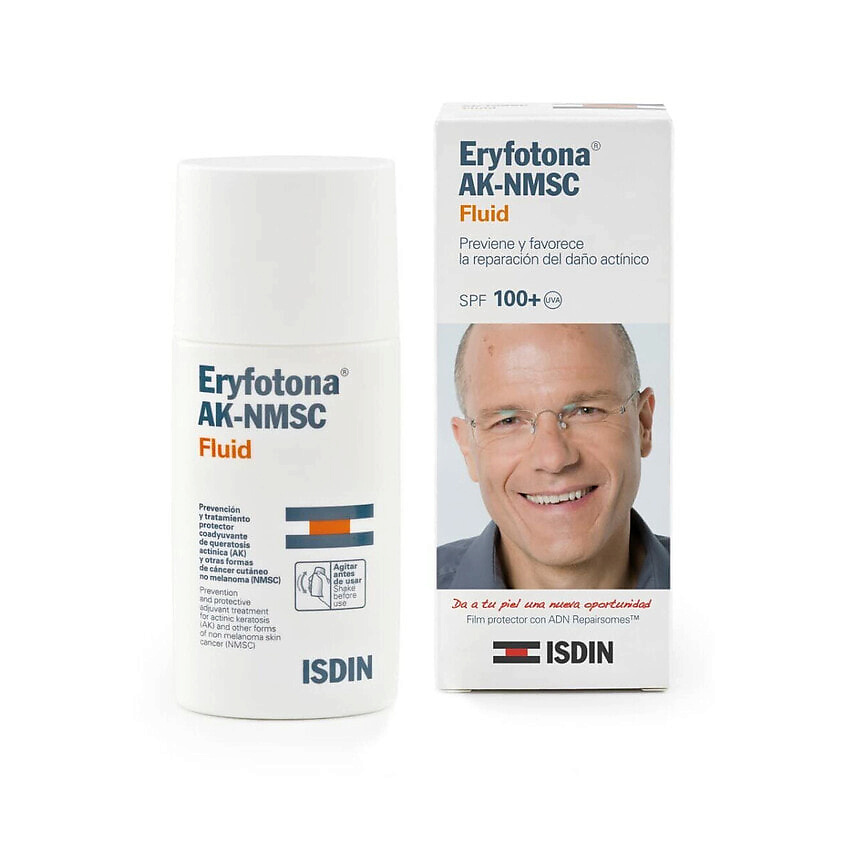 ISDIN Солнцезащитный флюид Eryfotona Ak Nmsc Spf100+ – фото 1