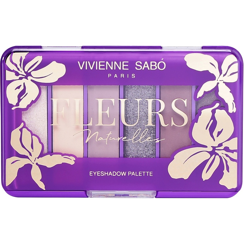 VIVIENNE SABO Палетка теней для век Fleurs naturelles IRIS – фото 1