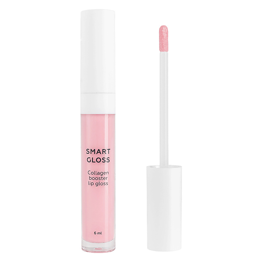 ЛЭТУАЛЬ Блеск для губ с коллагеном SMART GLOSS, № 104 pink, 6 мл – фото 2