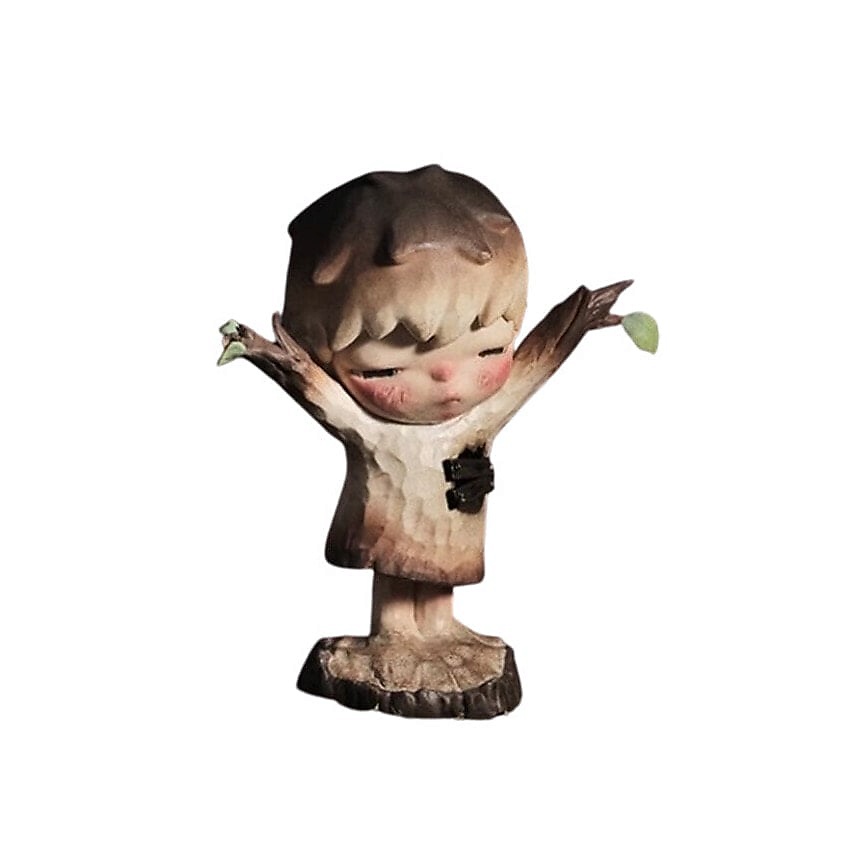 POP MART Фигурка Hirono 5th Generation Reshaping Collection Tree Puppet – фото 1