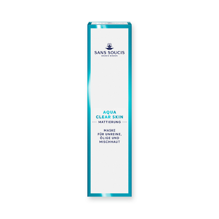 SANS SOUCIS BADEN·BADEN Маска очищающая "Aqua clear skin" – фото 2