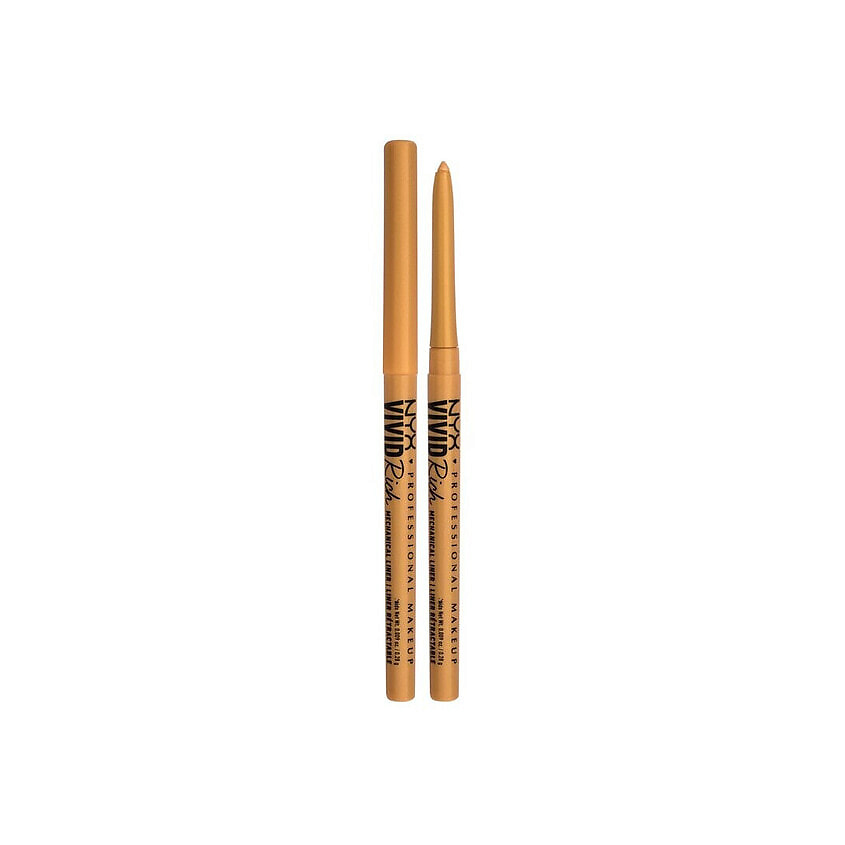 NYX PROFESSIONAL MAKEUP Автоматический карандаш для глаз Vivid Rich Mechanical Liner, 01 Amber Stunner – фото 1