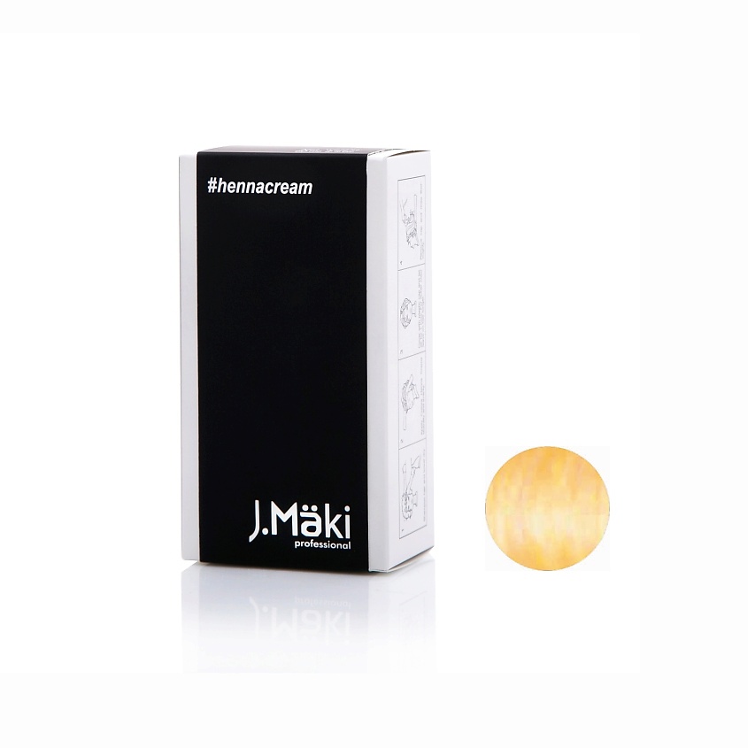 J.MÄKI PROFESSIONAL Жидкая хна для окрашивания волос Золотистый блондин – фото 2