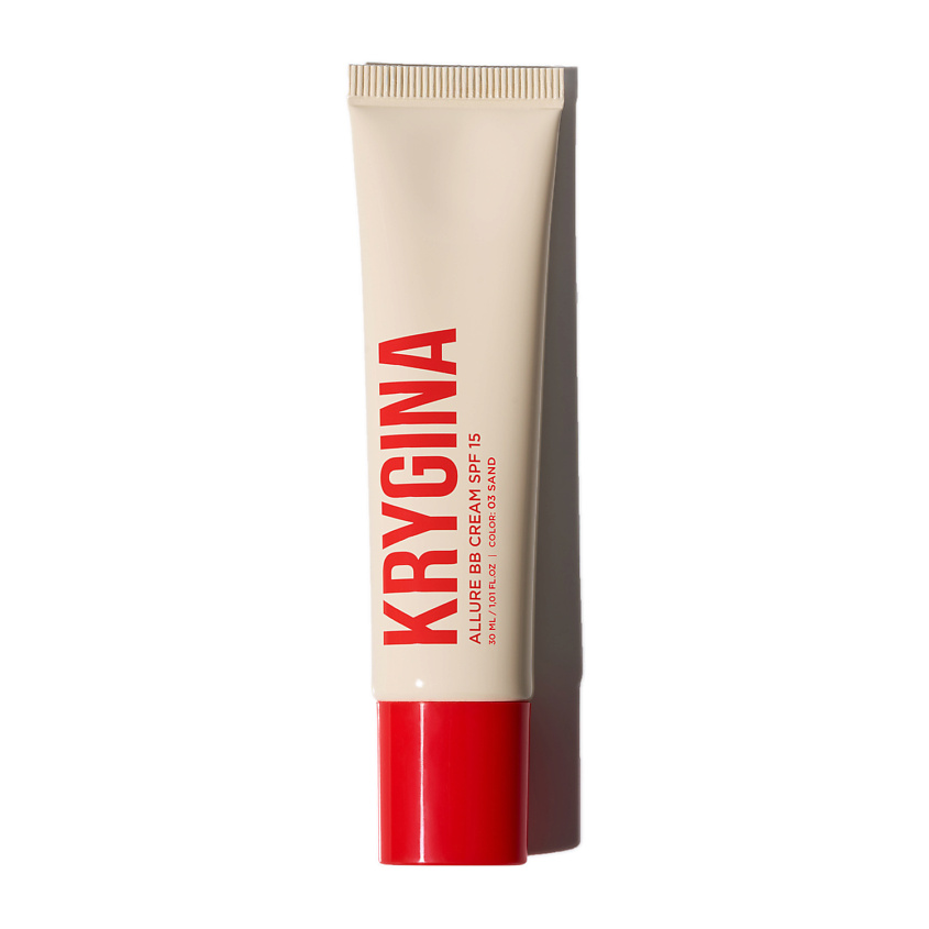 KRYGINA COSMETICS BB-крем для лица ALLURE BB CREAM SPF15, цвет: SAND, 30 мл – фото 1