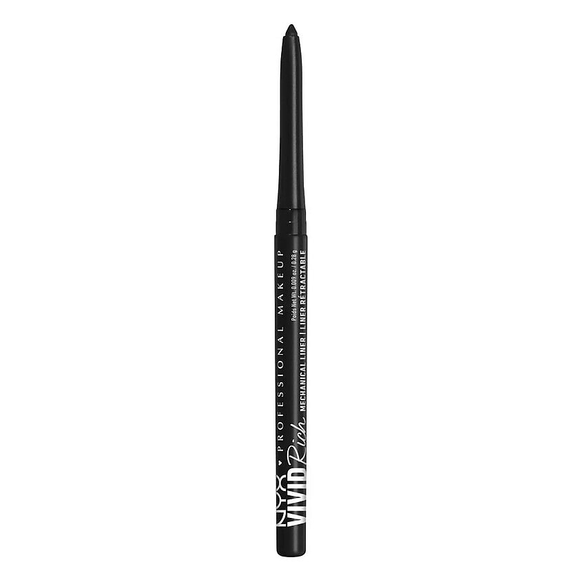 NYX PROFESSIONAL MAKEUP Автоматический карандаш для глаз Vivid Rich Mechanical Liner, 16 ALWAYS ONYX – фото 1