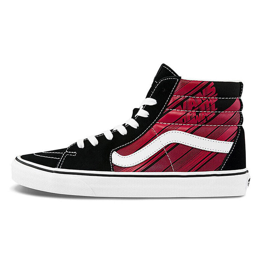 VANS Кроссовки SK8 Hi Retro Casual Skate Shoes Black Red, цвет: Мультиколор, размер: 36 – фото 1