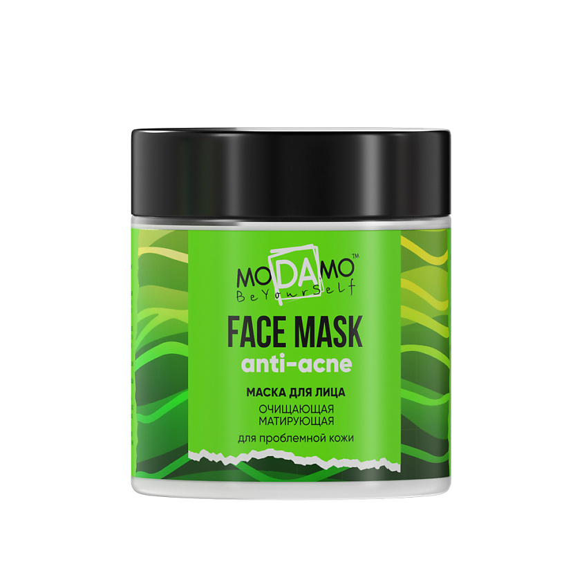 MODAMO Маска очищающая матирующая для проблемной кожи "Anti-Acne" – фото 2