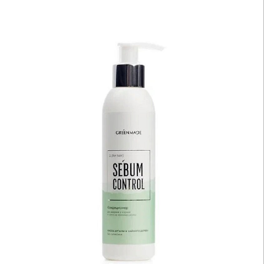 GREENMADE Кондиционер для жирных у корней и сухих на кончиках волос SEBUM CONTROL – фото 1