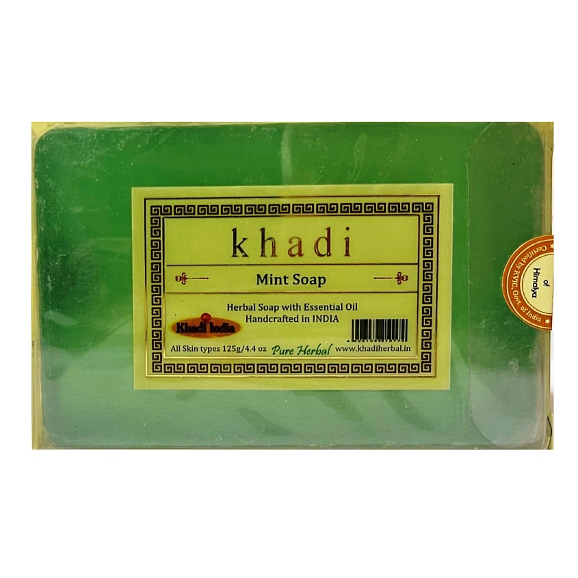 KHADI Натуральное очищающее мыло Мята – фото 1