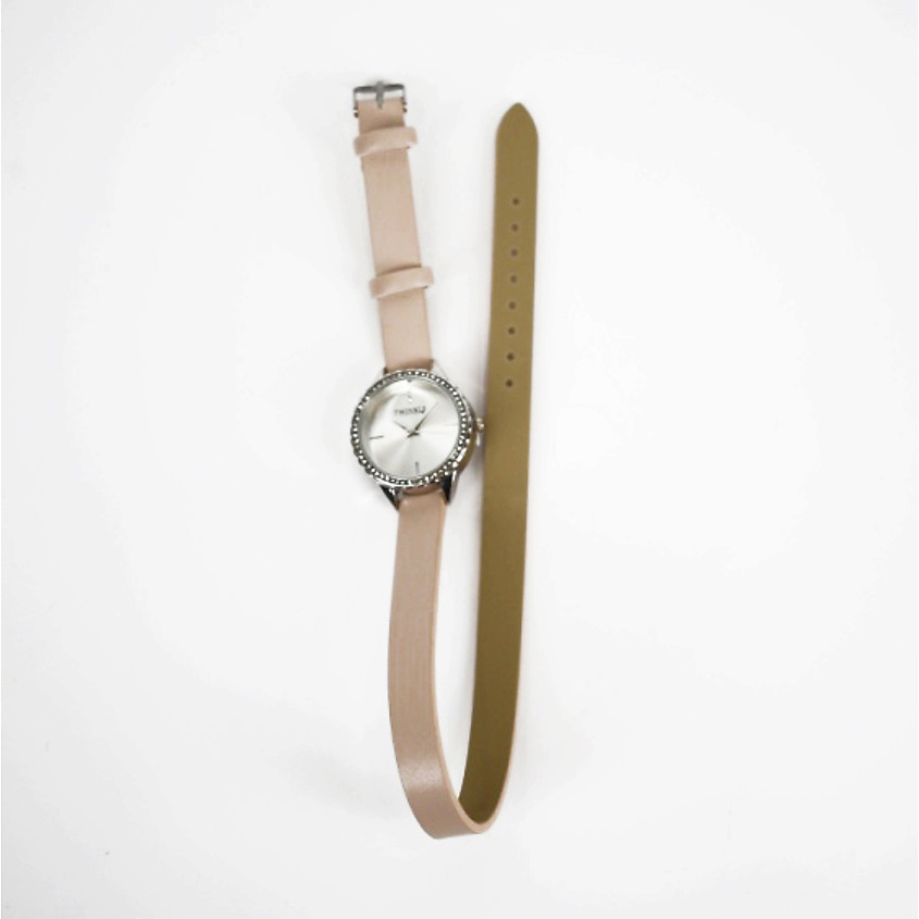 TWINKLE Наручные часы с японским механизмом beige doublebelt – фото 2