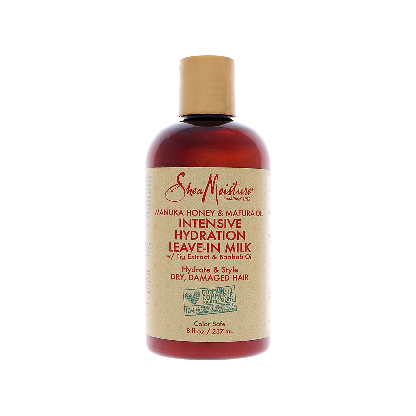 SHEA MOISTURE Молочко для волос несмываемое Manuka Honey and Mafura Oil Intensive Hydration Leave-In Milk – фото 2