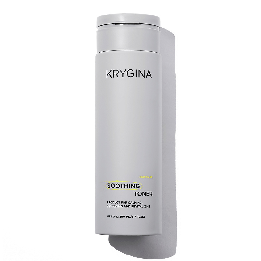 KRYGINA COSMETICS Успокаивающий увлажняющий тоник для лица SOOTHING TONER – фото 1