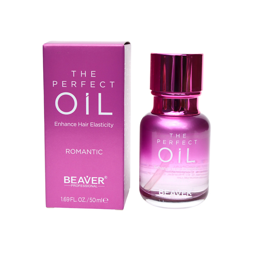 BEAVER Масло для укрепления волос парфюмированное THE PERFECT OIL-ROMANTIC - эластичность и защита – фото 1