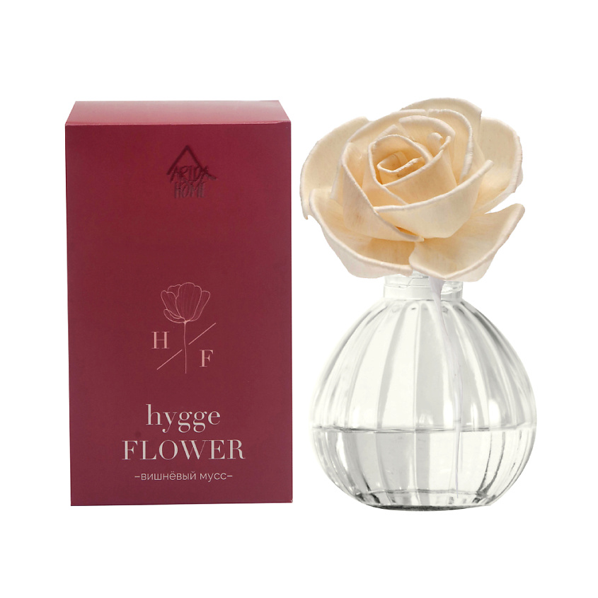 ARIDA HOME Аромадиффузор для дома Hygge Flower "Вишневый мусс" – фото 2