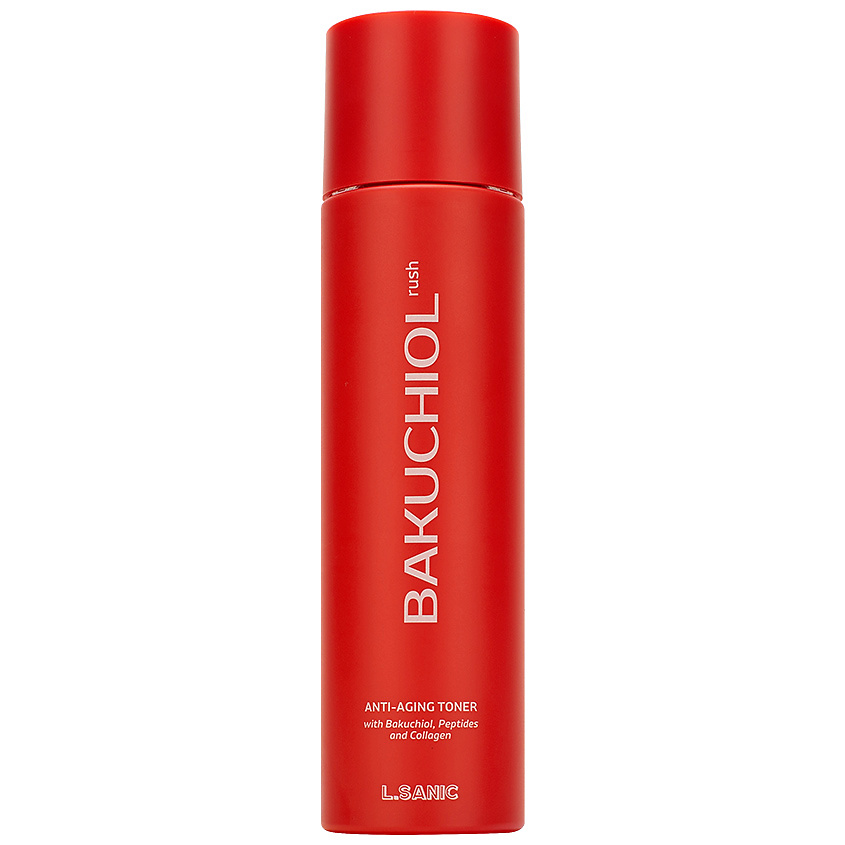 LSANIC Тонер антивозрастной омолаживающий с бакучиолом, пептидами и коллагеном – фото 1