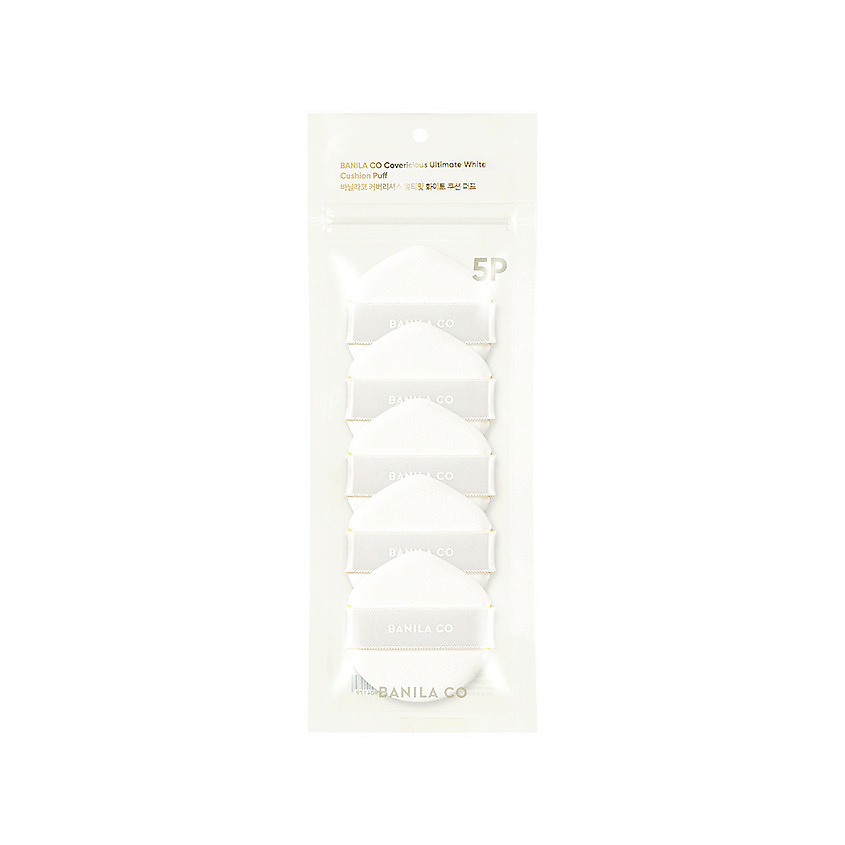 BANILA CO Набор спонжей для кушона Covericious Ultimate White Cushion Puff – фото 1