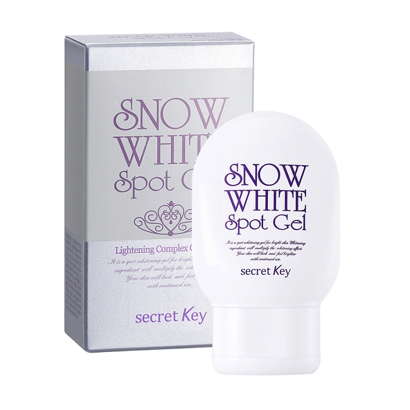 SECRET KEY Универсальный осветляющий гель для лица и тела SNOW WHITE Spot Gel – фото 2