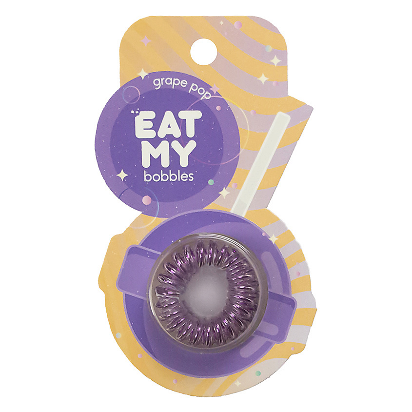 EAT MY Резинка для волос в цвете "Виноградный леденец" Grape Pop – фото 1