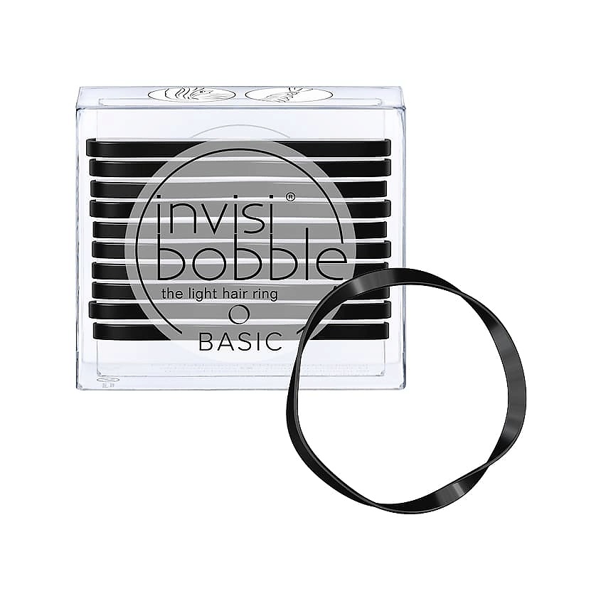 INVISIBOBBLE Резинка для волос invisibobble BASIC True Black – фото 1