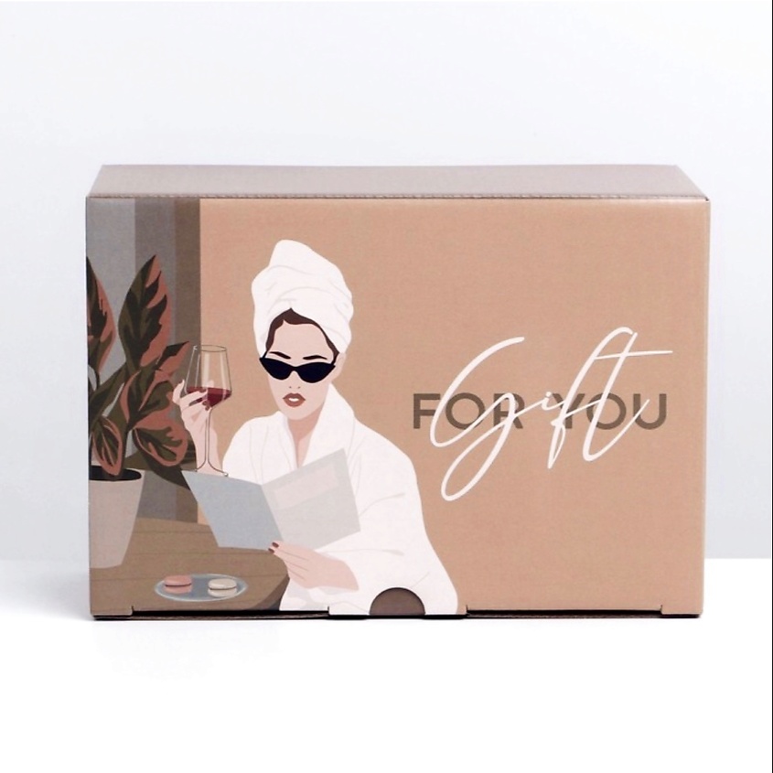 KHOMEY COSMETICS Бьюти бокс FOR U с основным мотивом фруктов и цитруса – фото 1